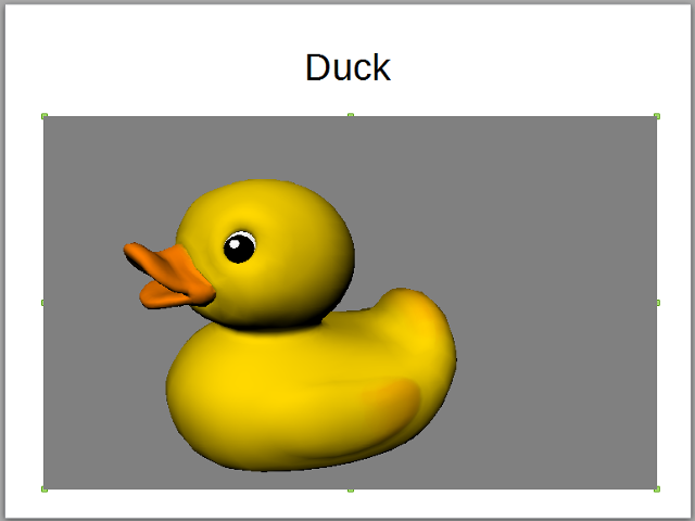 It is a duck