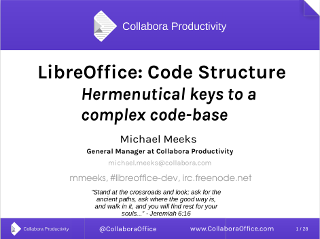 LibreOffice code structure overview