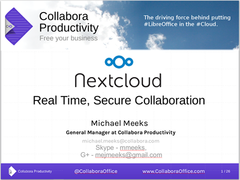 Collabora Online and Nextcloud update - hybrid PDF