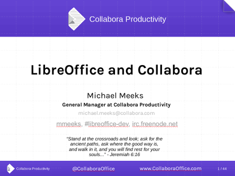 Collabora and LibreOffice Keynote slides as Hybrid PDF