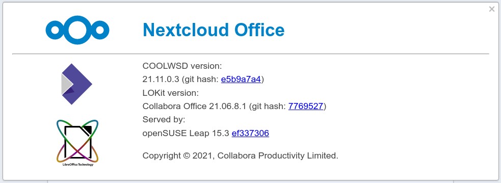 Nextcloud Office built on COOL and LibreOffice Technology